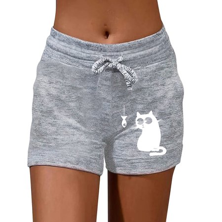 

Ykohkofe Women s Lounge Shorts Print Comfy Pajama Bottom With Pockets And Drawstring