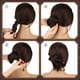thumbnail image 4 of Palillo para el pelo HUOGUO, chino, japonés, retro, de madera, 2 piezas, 4 of 5