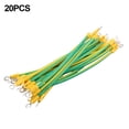 thumbnail image 1 of Secure Your Solar PV System with 20PCS BVR Solar Grounding Wires 10/12/14 AWG Flexible Copper Ground Cable with Terminals, 1 of 9
