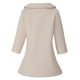 thumbnail image 4 of Gibobby Blusas Manga Larga Niñas Abrigo de lana para niños y niñas, abrigo cálido de invierno, chaqueta para niños, prendas de vestir, ropa （Beige， 3-4 Años), 4 of 4