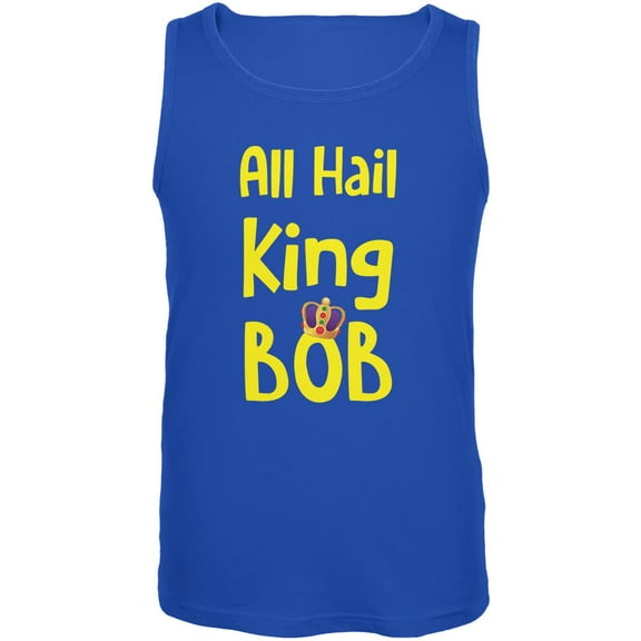 All Hail King BOB Mens Tank Top Royal LG