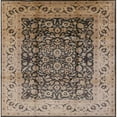 thumbnail image 1 of Ahgly Company Indoor Square Mid-Century Modern Coffee Brown Oriental Area Rugs, 7' Square, 1 of 6