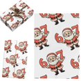 thumbnail image 1 of Christmas Decorations OutdoorGift Wrapping PaperChristmas Wrapping Paper For Fun Christmas Wrapping Paper Santa Fun Holiday Wrapping PaperPackaging case, 1 of 7