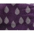 thumbnail image 4 of oneOone Georgette Viscose Fabric Leaves Block Print Fabric BTY 42 Inch Wide, 4 of 4