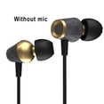 thumbnail image 1 of Auriculares CCA CST 3.5 mm Auriculares internos para juegos Auriculares portátiles para juegos con cable, Dorados, Sin mezcla Vogacara EL003237-01B, 1 of 2