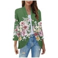 thumbnail image 1 of Pisexur Womens Jacket Open Front Cardigans Plus Size Jackets Coats Fall Jackets Women's Non Positioning Printed Fashionable Loose Lace Cardigan Top, 1 of 4