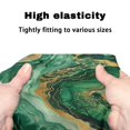 thumbnail image 7 of HELLHERO Marble Pattern Rollator Seat Covers and Rollator Seat Back Cover for Seniors Adult Easy Install Easy to Use Moisture Wicking, Green, 7 of 7
