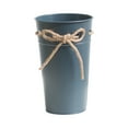 thumbnail image 2 of Visland Rustic Mini Tin Garden Bucket Planter with Hemp Rope, Metal Flower Container Planter for Home and Office Décor, 2 of 7