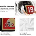 thumbnail image 6 of Football Blanket Ultra Soft Flannel Throw Blankets Lightweight Warm Travel Blanket Football Gifts 50"x40", 6 of 6
