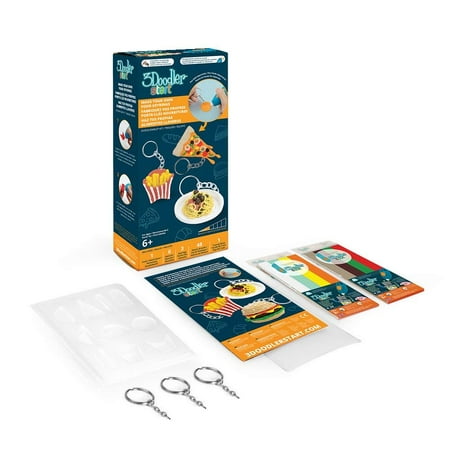 3Doodler Start Make Your Own Food Key Rings Doodlemold Kit (3D Pen Not