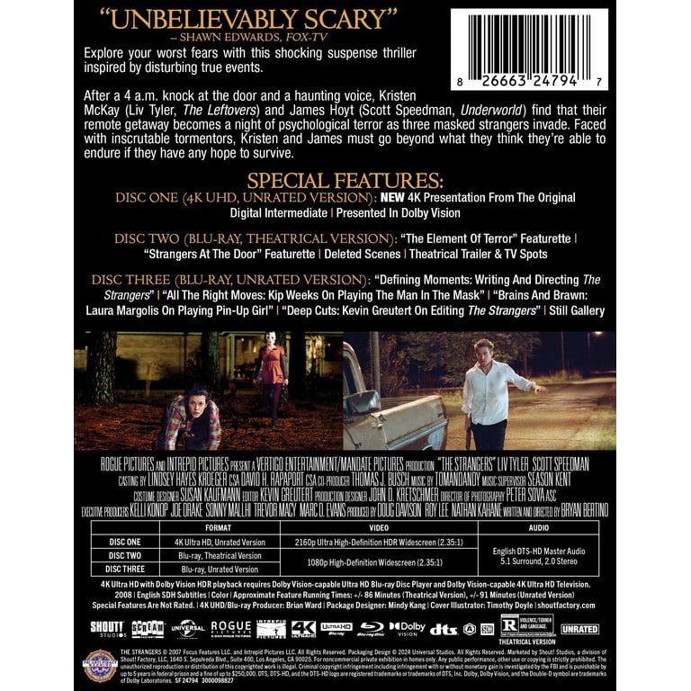 The Strangers (Walmart Exclusive) (Limited Edition Steelbook) (4K