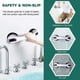 thumbnail image 3 of Toalla de microfibra ultra suave para perros Toalla de baño para mascotas con bolsillos para las manos, 3 of 3