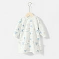 thumbnail image 2 of Vividxx Soft And Comfortable Boys Jumpsuits Sleepwear & Robes For Indoor Wear Pajamas And Bathrobes Toddler To 2Y Solid Color Soft Nightwear, 2 of 4