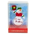 thumbnail image 3 of Roman 3.00In Pickleball Snowman Ornament, Polyresin, Dink & Be Merry 137707, 3 of 3