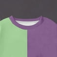 thumbnail image 3 of Favoffer Kids Color Block Fleece Sweatshirt Pullover Boys Girls Fall Winter Long Sleeve Crewneck Casual Style for Daily Outings Home Travle 2-14Y, 3 of 6