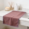 thumbnail image 6 of Thickened Striped Adult Towel Absorbent Lint Free Quick-Dry Soft Body for Home Bathroom, 6 of 9