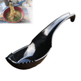 thumbnail image 1 of "Dual-Purpose Noodle Spoon & Fork Set - Ergonomic Black Tableware for Soup & Pasta Lovers (Food-Grade PP, Portable Design)", 1 of 4