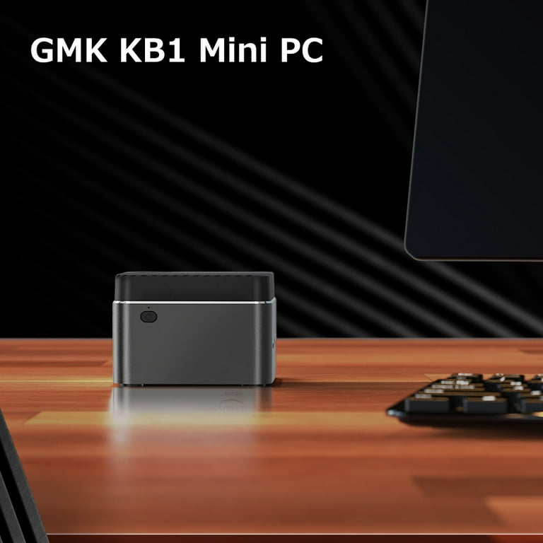 GMK NucBox KB1 Mini PC Celeron J4125 Processor UHD Graphics 600 GPU 8GB+512GB Memory Dual-band WiFi Plug