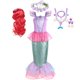 thumbnail image 4 of Disney Little Mermaid Ariel Princess Dress For Girls Short Sleeve Tulle Cosplay Costume Children Carnival Birthday Party Clothes, 4 of 4
