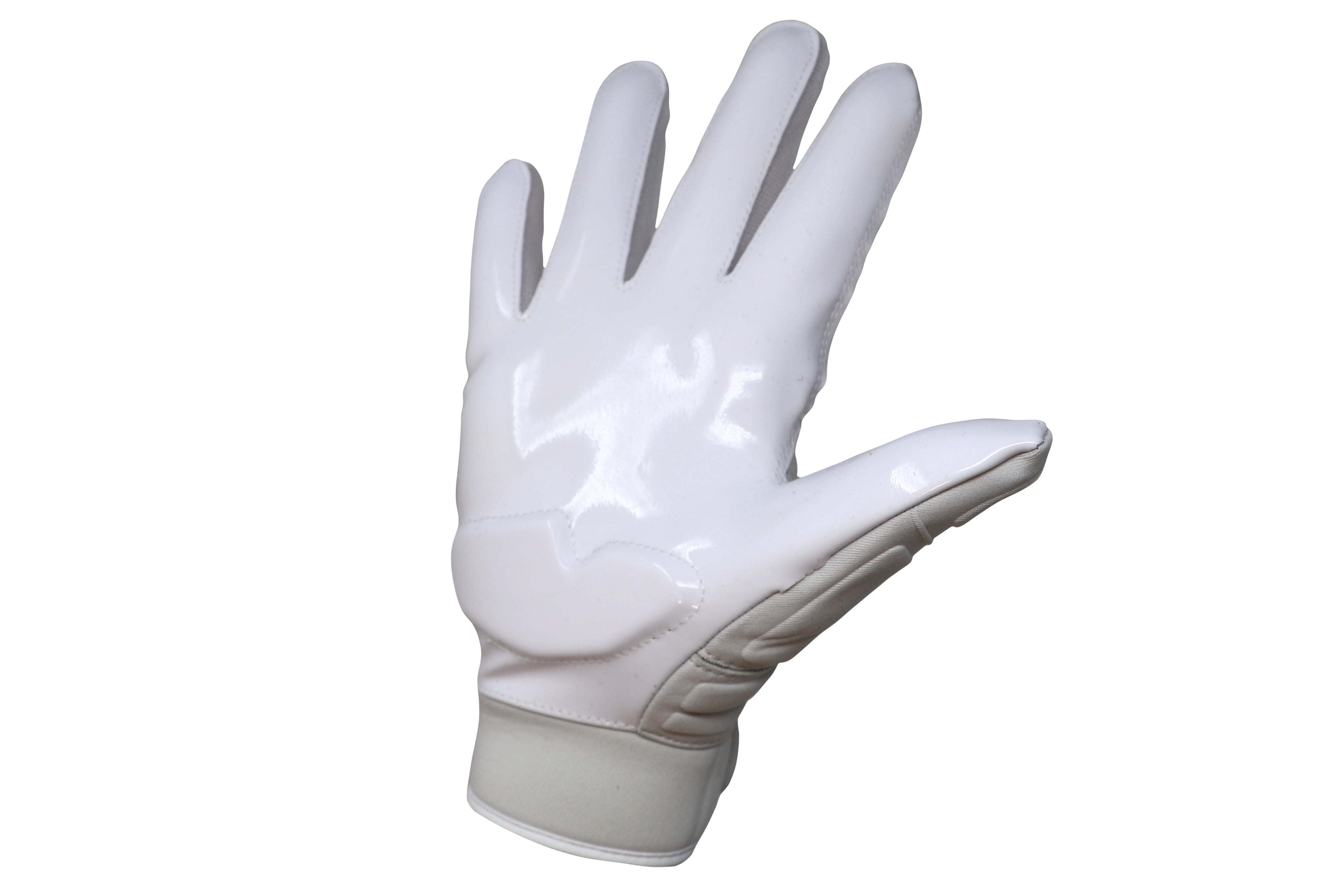 Barnett FKG-03 High Level Linebacker Football Gloves, LB,RB,TE, White, XL