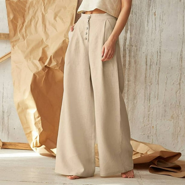 Pantalones amplios mujer hotsell