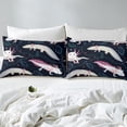 thumbnail image 4 of Sábana Ajustable Twin Size Marine Life juego de cama 2pcs para niños Niños Niñas Habitación, 4 of 5