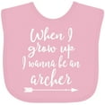 thumbnail image 3 of Inktastic Future Archer Childs Archery Arrow Boys or Girls Baby Bib, 3 of 4