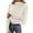 Beige, variant on Sweaters for Women Lightweight Ribbed Knit Pullover Long Sleeve Slim Fit Casual Fall Basic Layering Sweater Tops