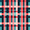 Red Teal Stripes, variant on Yayeee Doormat for Indoor Entrance 32" x 20" Non Slippery Floor Rug, Green Geometric