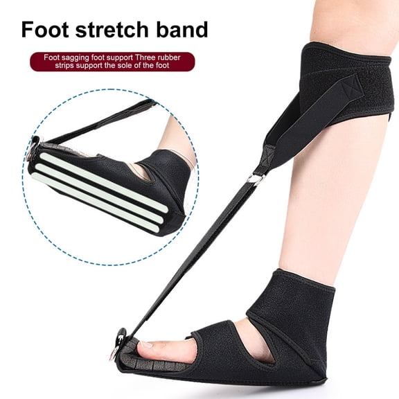 sunsanly Plantar Fasciitis Night Splint Adjustable Breathable Women Men Adults Ankle Arch Support Stretch Boot Tendonitis Relief Sleeping Foot Drop Brace