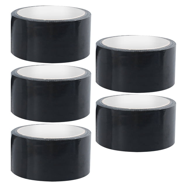 KALLORY Black High Viscosity Single-Sided Waterproof Tape for Sealing Packaging Floor Repairs