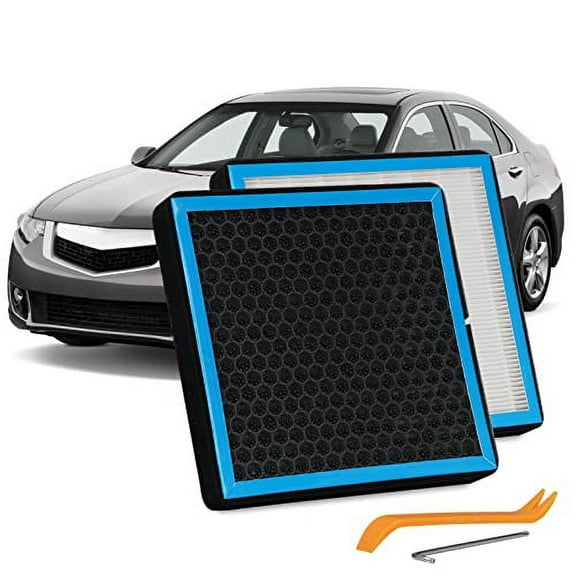 CP134 Cabin Air Filter HEPA Air Conditioner with Activated Carbon Replacement CF10134 Cabin Air Filter Compatible with ACURA CSX 2007-2011，HONDA ACCORD 2003-2020，HONDA CIVIC 2006-2015