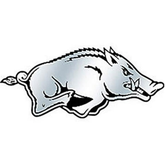 NCAA Arkansas Chrome Emblem - Generic Brand