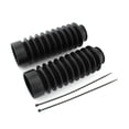 thumbnail image 1 of DYNWAVECA Front Fork Cover /Dust Sleeve /Protective Cases /Protector Front Guards for CB400 Automotive Black Replacement Spare Parts, 1 of 10