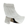 thumbnail image 4 of Funda para silla de camping, funda para asiento de silla Moon con bolsillo lateral, plegable, para reparación de tumbonas. Blanco de espalda blanca, 4 of 8