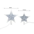 thumbnail image 6 of Mosey Christmas Tree Topper LED Lighted Star Tree Topper Waterproof Reusable High Brightness New Year Holiday Home Office Indoor Decorations Christmas Tree Top Ornament- L, 6 of 8