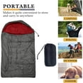 thumbnail image 4 of OROOTL Dog Sleeping Bag Bed Portable Pet Bed Dog Mat Outdoor Travel Supplies Waterproof Warm Puppy Sleep Pad for Hiking Camping(Red), 4 of 5
