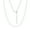 Silver, variant on Box Chain for Men or Necklace for Women by Ginger Lyne 925 Sterling Silver 18-20 Inch Adjustable 1mm Width - Silver