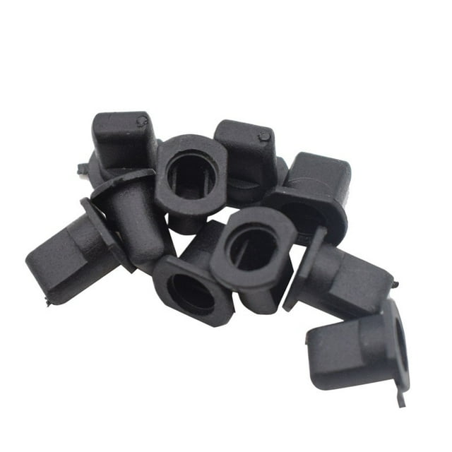 10 piezas de emblema de insignia, ojal for cubierta de espejo de puerta, clip for arco de rueda for VW Golf MK1 MK2 Polo Jetta Passat Seat Ibiza Toledo 191853615A
