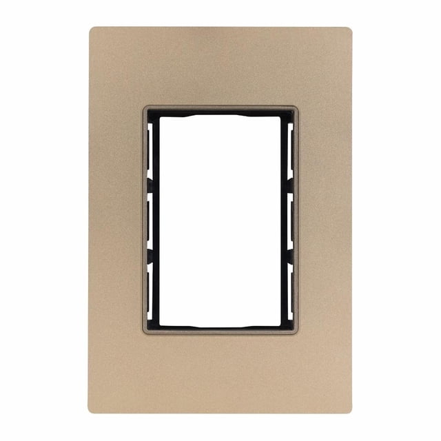 Placa 3 Ventanas Lexan Champagne Estévez Alpha