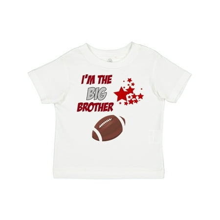 

Inktastic I m the Big Brother Football Gift Toddler Boy Girl T-Shirt