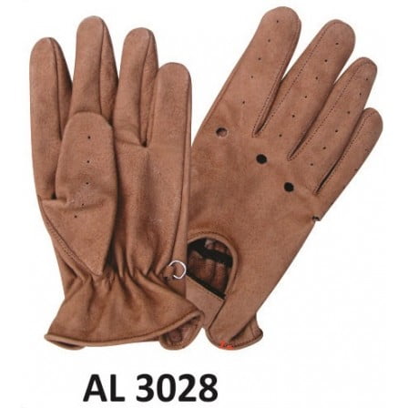 Men's XS Brown Leather Motorcycle Driving Gloves Bahrain Ubuy