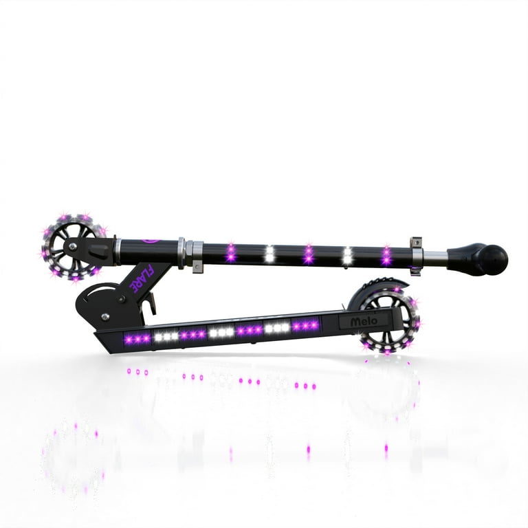 全品送料0円 Folding Light-Up Flare Melo Kick Purple Kids, for Scooter ネイルアート用品(筆など)