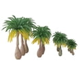 thumbnail image 4 of Palmeras Del Modelo Del Paisaje de 12 Paquetes para El Diorama Ferroviario de de La Arquitectura CUTICAT Modelo de palmeras de coco, 4 of 8