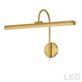 thumbnail image 2 of Dainolite PIC120-23LED-AGB Display & Exhibit 48W LED Picture Light - Aged Brass, 2 of 3