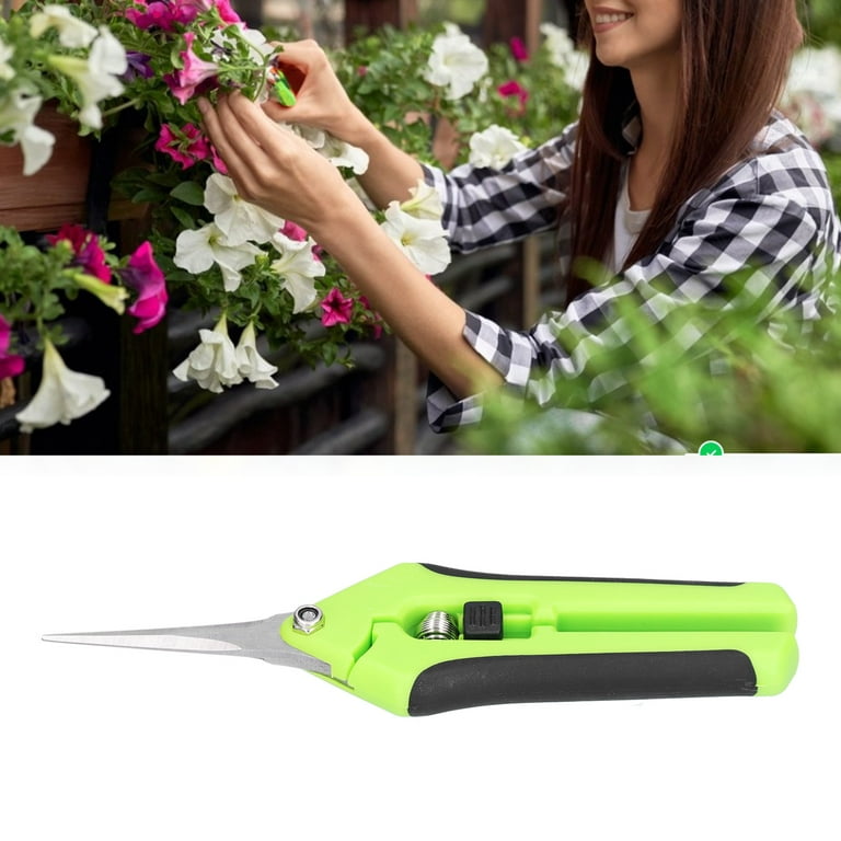 Garden Clippers, Gardening Tools Trimming Scissors For Cannabis For Flowers  For Grasses 