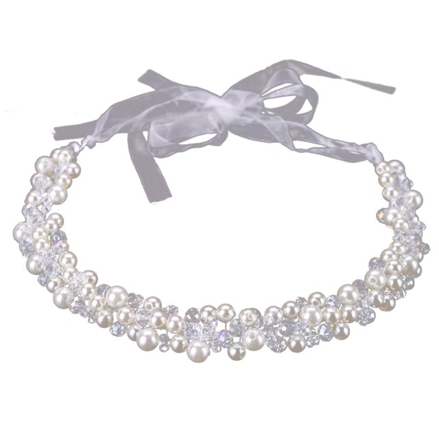 Accesorios para el cabello de dama de honor, lazo ajustable para el cabello, accesorios para el cabello para mujer, Tiara de boda, diademas de cristal para novia