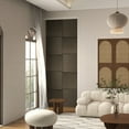 thumbnail image 6 of HOMCOM 4 Pack Acoustic Wall Panels, 24" x 24" Wood Wall Panels, Brown, 6 of 8