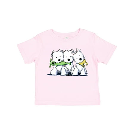 

Inktastic Westie Pro Players Gift Toddler Boy or Toddler Girl T-Shirt