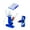B, variant on Swimming Pool Vacuum Head Brush Cleaner Transparent Manual Floating Objects Suction Machine Cleaning And Maintenance Tools ,Great Suction Power